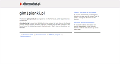 Desktop Screenshot of gim1pionki.pl