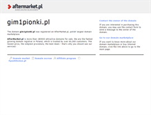 Tablet Screenshot of gim1pionki.pl